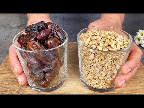 Видео: Никакого сахара! Только овсянка и финики! -5 кг за неделю!