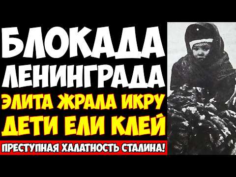 Видео: БЛОКАДА КОТОРОЙ НЕ БЫЛО: Как Сталин заморил голодом ленинградцев!