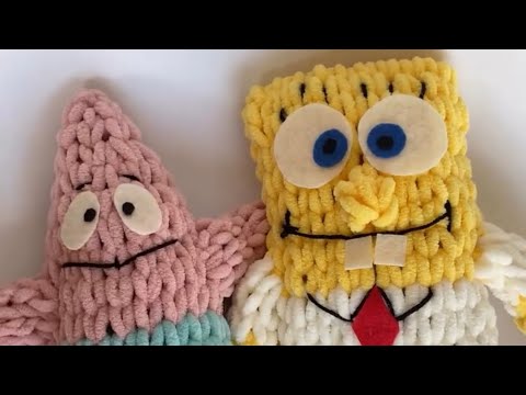 Видео: Губка Боб з Alize puffy fine