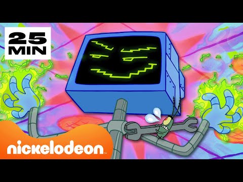 Видео: Губка Боб | Лучшие моменты с Карен от Губки Боба | Nickelodeon Cyrillic