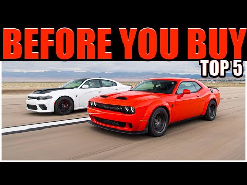 Видео: Пять главных вещей, которые вы должны учесть, прежде чем покупать Dodge CHARGER HELLCAT или CHARG...