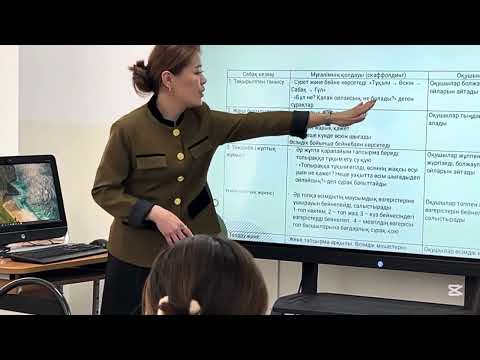 Видео: Скаффолдинг  әдісі, презентация