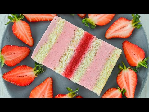 Видео: Нежнейший ТОРТ с КЛУБНИЧНЫМ муссом🍓