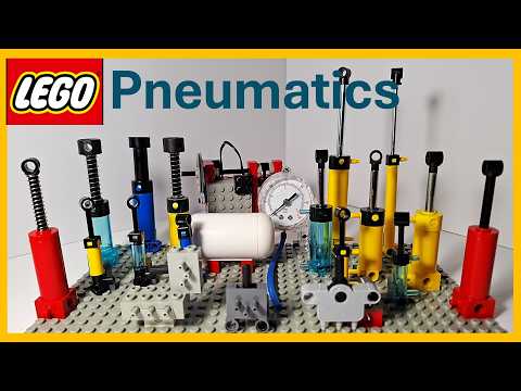 Видео: LEGO Technic Pneumatics. Лего пневматика.