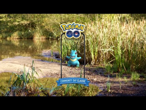 Видео: День Сообщества Totodile | [Pokemon GO]