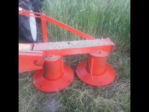 Видео: Yanmar f-180 и роторная косилка Lisickl 1.35