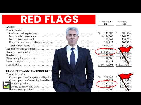 Видео: Красные флажки балансового отчета (4 предупреждающих знака)