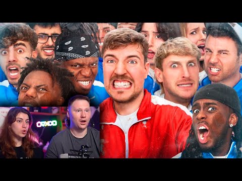 Видео: 50 Ютуберов Борются За $1,000,000 | РЕАКЦИЯ на MrBeast