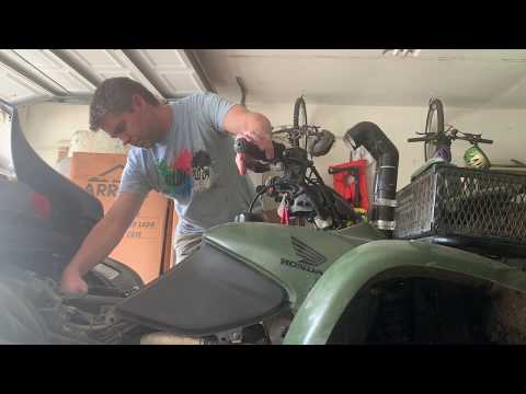 Видео: Honda Rancher 420 меня бросил