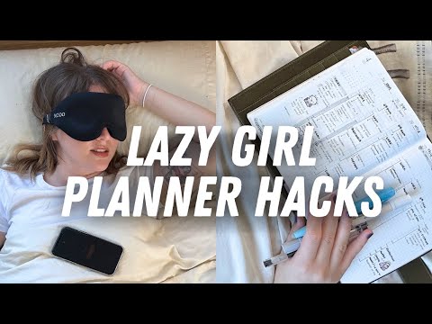 Видео: Советы по легкому планированию на случай неудачных дней