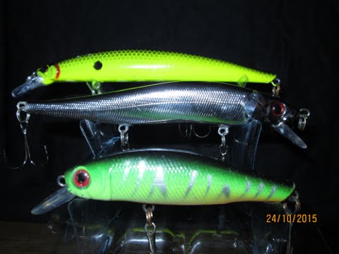 Видео: Три уловистых воблера из Китая.По итогам сезона 2015г.