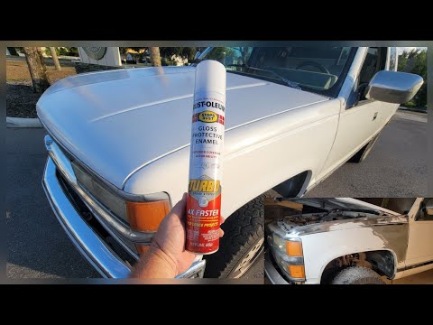 Видео: Покраска банки Rust-Oleum Turbo!