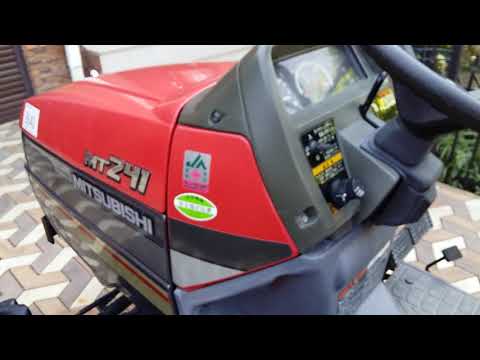 Видео: Видеообзор японского трактора Mitsubishi MT 241.