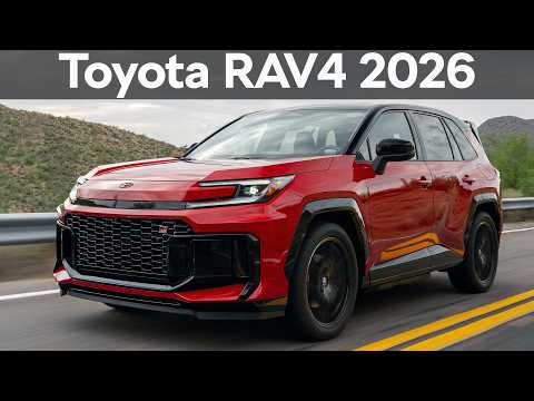 Видео: 2026 Новый Toyota RAV4 GR Sport (324 лс) - Спортивная версия!