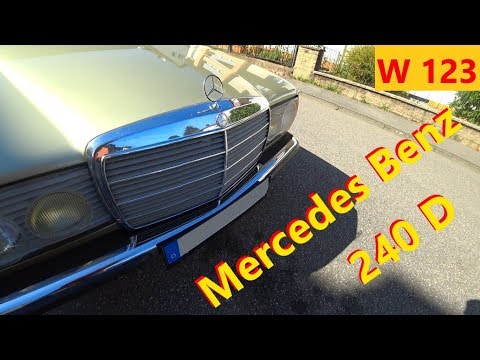Видео: Mercedes Benz W123 240D // Авто в Германии
