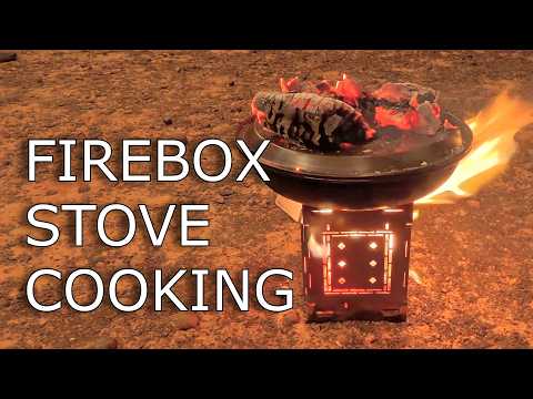 Видео: Дровяные печи с тремя топками для приготовления пищи, кипячения и выпечки ASMR для кемпинга на пр...
