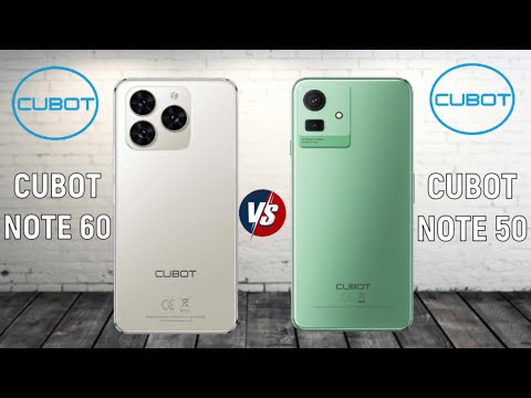 Видео: Cubot Note 60 против Cubot Note 50 📣 Сравнение OFS