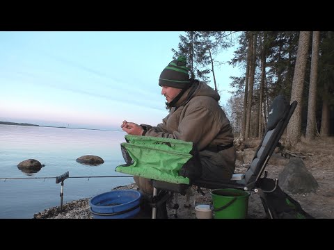 Видео: Фидерим на Вилейке! Первые тёплые дни после заморозков!