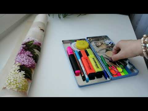 Видео: Корзина с сиренью, готовая работа от лука с.