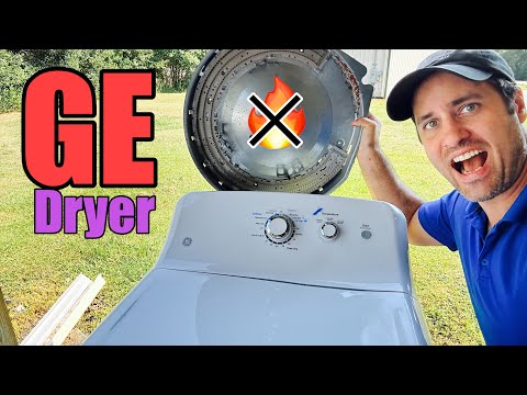 Видео: Эта сушилка GE не нагревала, но работала отлично | Быстрая и дорогая замена нагревательного элеме...