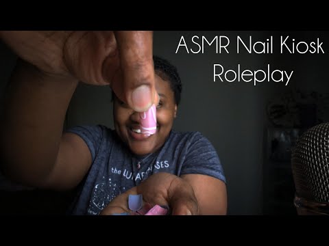 Видео: ASMR Ролевая игра «Продавщица в киоске маникюра» | Мягкая речь + Индивидуальное внимание + Постук...