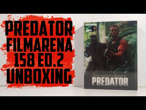 Видео: PREDATOR FAC #158 [Edition 2] Unboxing / Распаковка Хищник 1987 FILMARENA