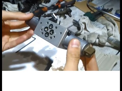 Видео: Пропорциональный гидрораспределитель промывка и диагностика гидравлики