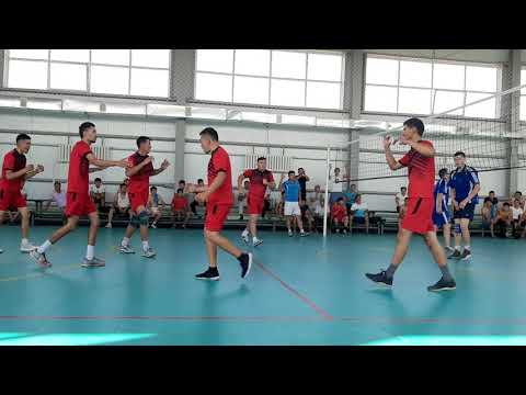 Видео: Казалы волейбол.  Жанкожа & Кумжиек. Финал