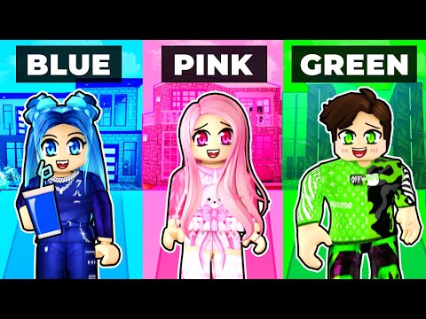 Видео: В Блоксбурге используется ТОЛЬКО ОДИН ЦВЕТ!