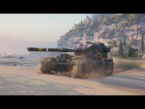 Видео: FV215b (183) • Тень смерти из орудия 183 мм • World of Tanks