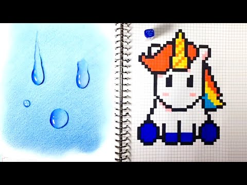 Видео: ПРОСТЫЕ ПРИЕМЫ РИСОВАНИЯ. Как рисовать фломастерами и цветными карандашами! ИДЕИ ДЛЯ РИСОВАНИЯ