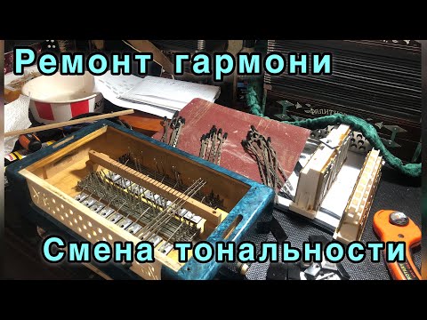 Видео: Ремонт гармони Чайка 2! Часть 2!!!