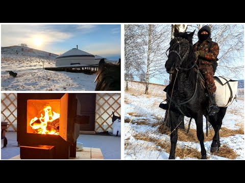 Видео: ВЕРХОМ К МЕЧТЕ: НОЧЬ В ЮРТЕ!