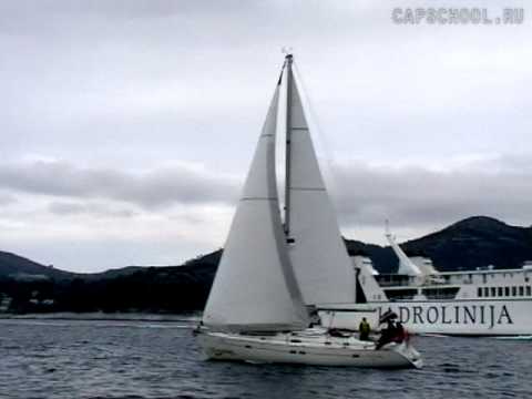 Видео: Поворот оверштаг. Учебное видео.