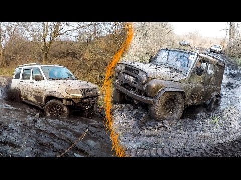 Видео: УАЗы рвутся в бой... закрываем сезон бездорожья 2016