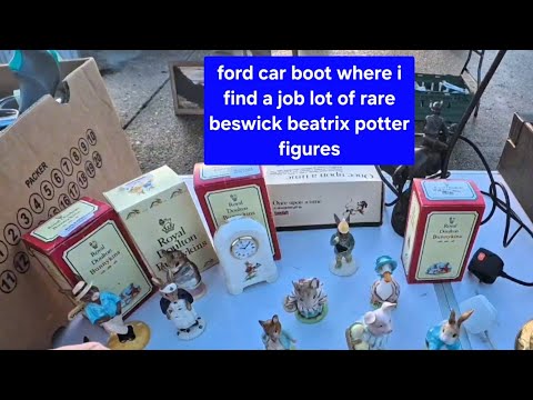 Видео: Зимняя акция на багажники для машин. Я иду в FORD CAR BOOT и нахожу там много редких фигурок Besw...