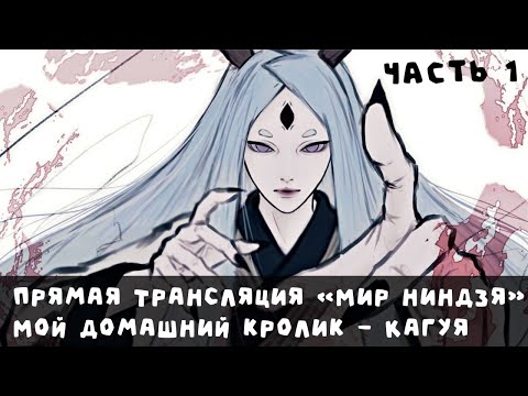 Видео: Часть 1 Прямая трансляция «Мир ниндзя»_ Мой домашний кролик — Кагуя