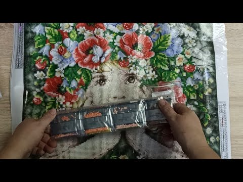 Видео: Алмазная мозаика. Распаковка покупок и фиксик.
