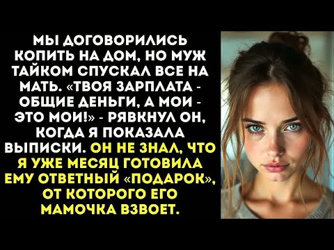 Видео: «Твоя зарплата — общие деньги! А мои — это мои!» — рявкнул муж, требуя мою премию.