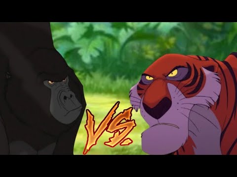 Видео: Керчак 🦍 vs Шерхан 🐯