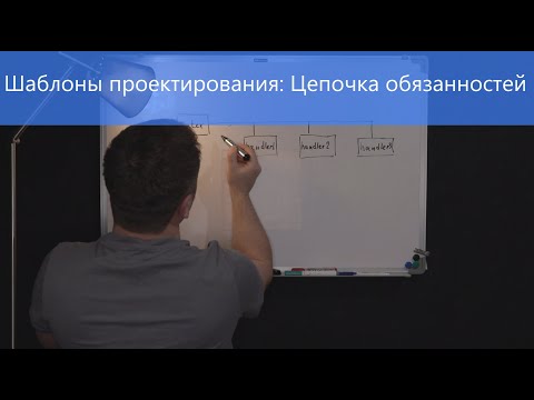 Видео: Шаблоны проектирования: Цепочка обязанностей (Chain Of Responsibility)