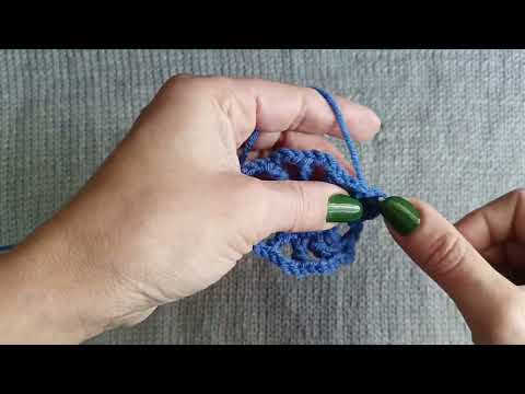 Видео: Курс "Крючок с ноля" Урок 56. Ажурный листик ( ирландское кружево)