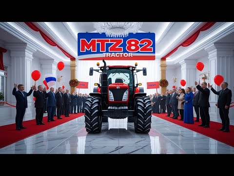 Видео: МТZ-82 – Легенда СССР! 🚜 Трактор, который покорил весь мир.  ||  Russian Tractor 🚜