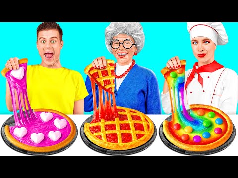 Видео: Кулинарный Челлендж: Я против Бабушки | Сумасшедший Челлендж от Fun Teen