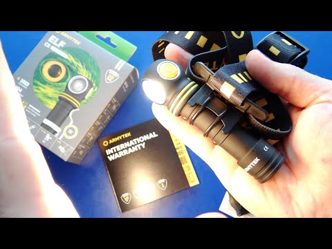 Видео: СУПЕР интересный налобный фонарь Armytek elf c2 micro usb