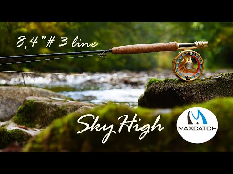 Видео: Нахлыстовая удочка 3 класса. SkyHigh Maxcatch 8434.