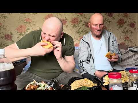 Видео: Осетинские пироги, Балкарские Хычыны, Шашлык из курицы