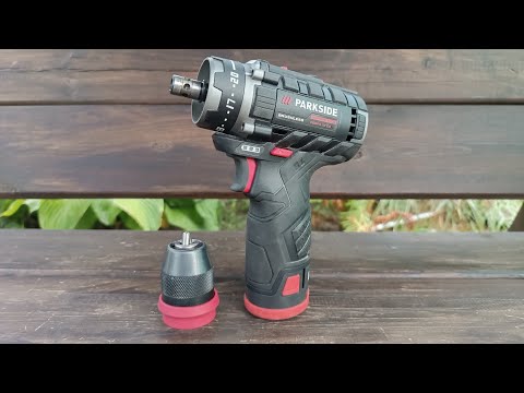 Видео: Шуруповёрт бесщёточный parkside pbspa 12 с3 знакомство)))