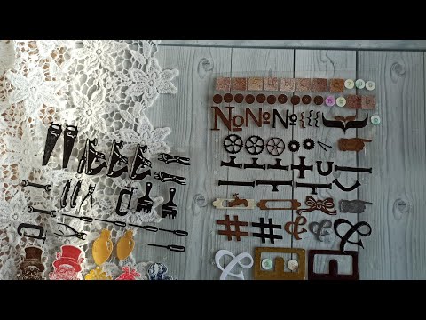 Видео: 6/2025 #творчество Эпоксидные наклейки из УФ-смолы. Мои работы #скрапбукинг