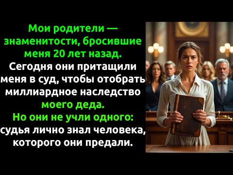 Видео: Я получила НАСЛЕДСТВО от деда — и мои родители-звёзды подали на меня в суд, чтобы всё отобрать.